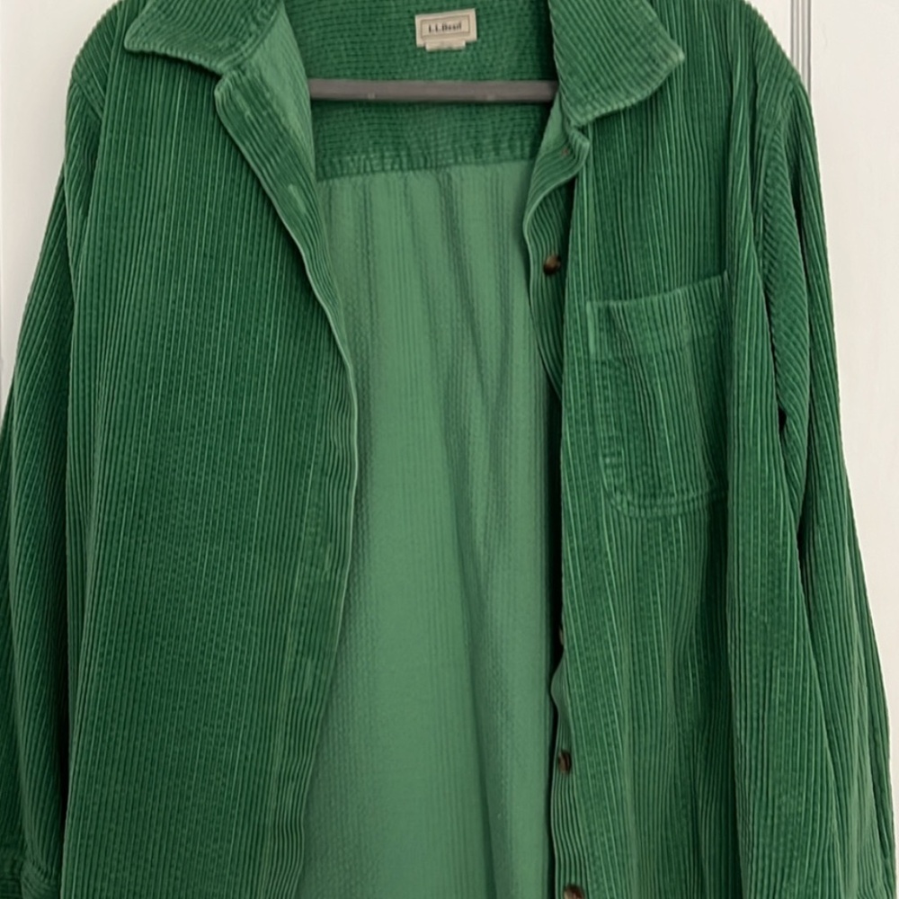 LL Bean corduroy shirt